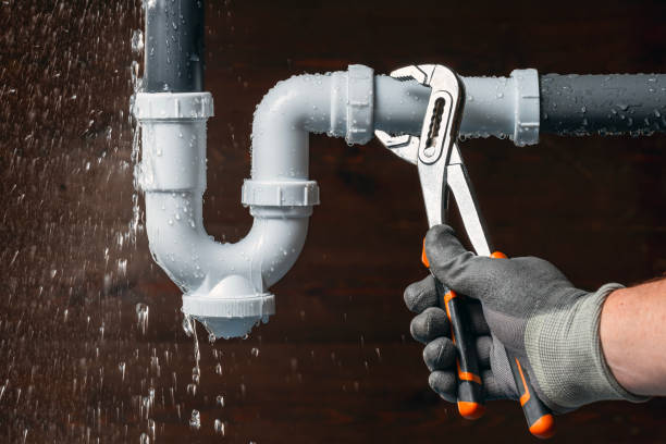 Professional Water Line Repair technician working in Delphia, KY